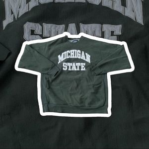 steve and barrys michigan state crewneck